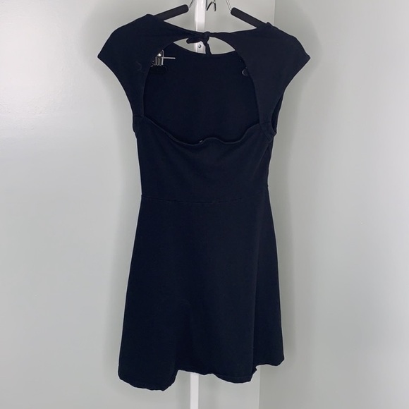 Aritzia Talula Palmetto Black Skater Dress - Picture 5 of 6